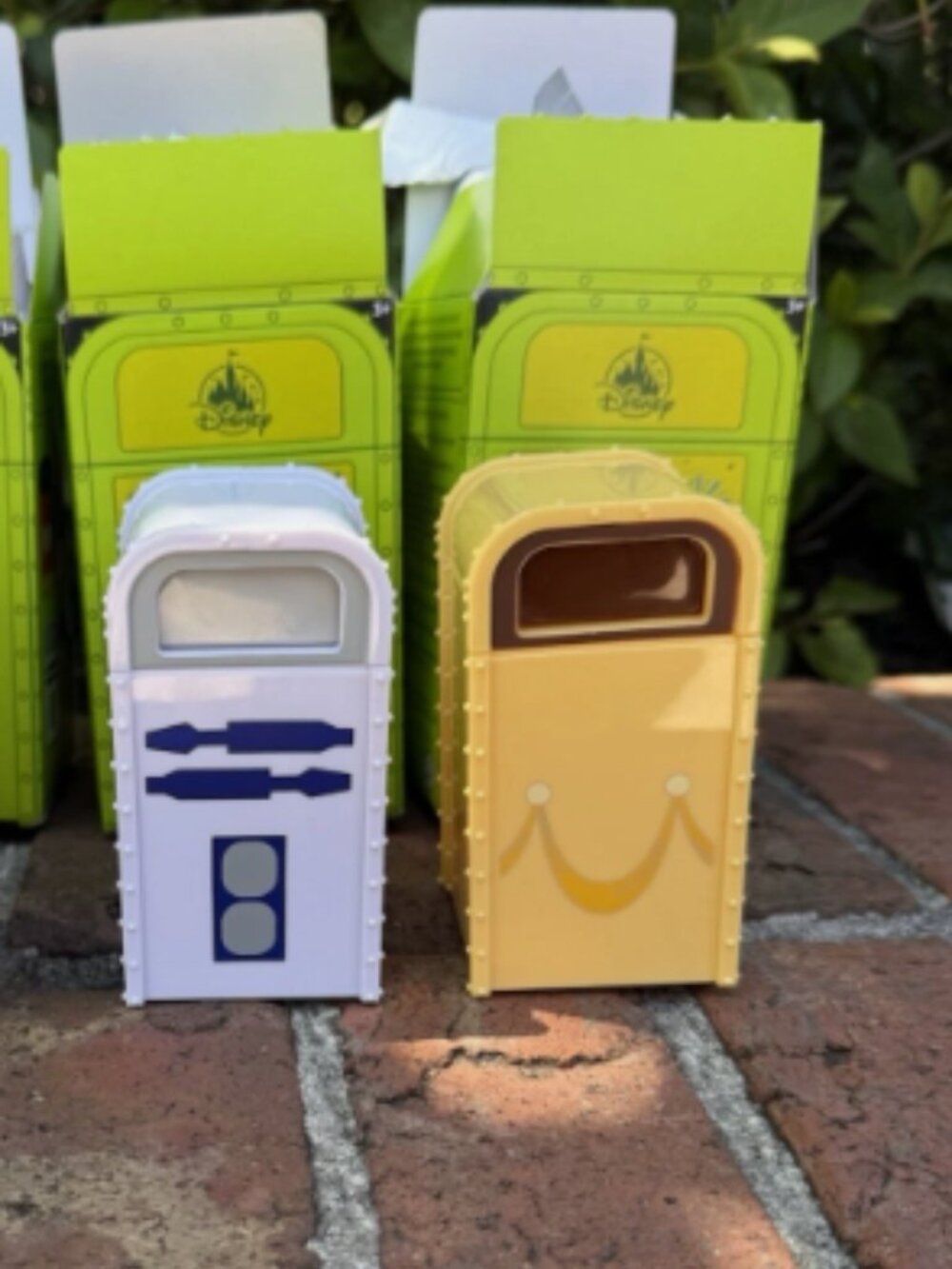 2026 Disney Blind Box Trash Can Princess Belle Yellow Beauty & the Beast